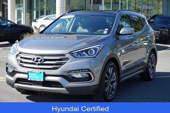 HYUNDAI SANTA FE SPORT 2018 5XYZWDLA1JG535061 image HYUNDAI SANTA FE SPORT 2018 5XYZWDLA1JG535061 image